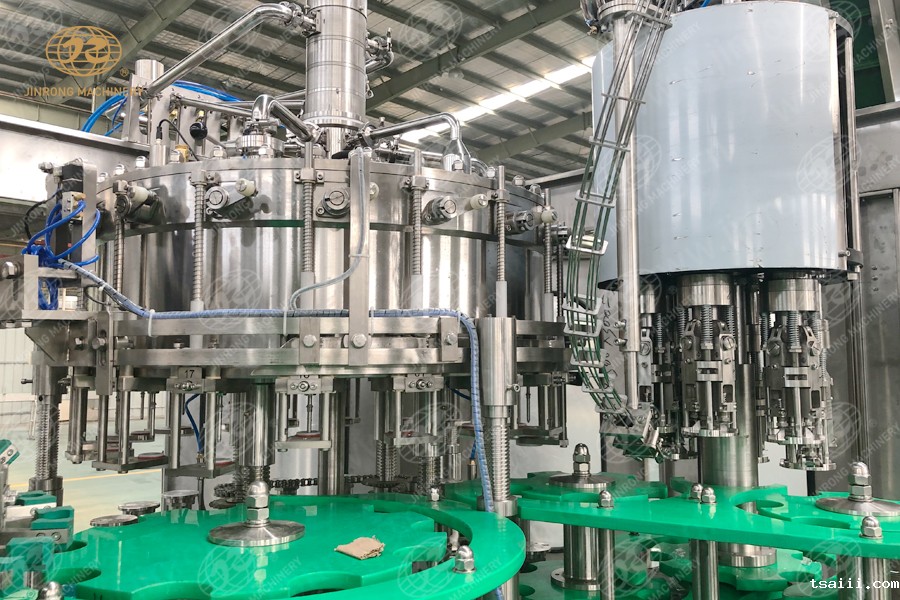 JR18-18-6玻璃瓶皇冠盖含气饮料灌装机-2 JR18-18-6玻璃瓶皇冠盖含气饮料灌装机-2