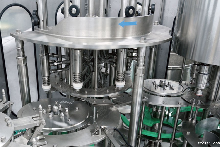 大瓶水灌装机灌装部分