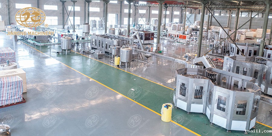 果汁茶饮料灌装线