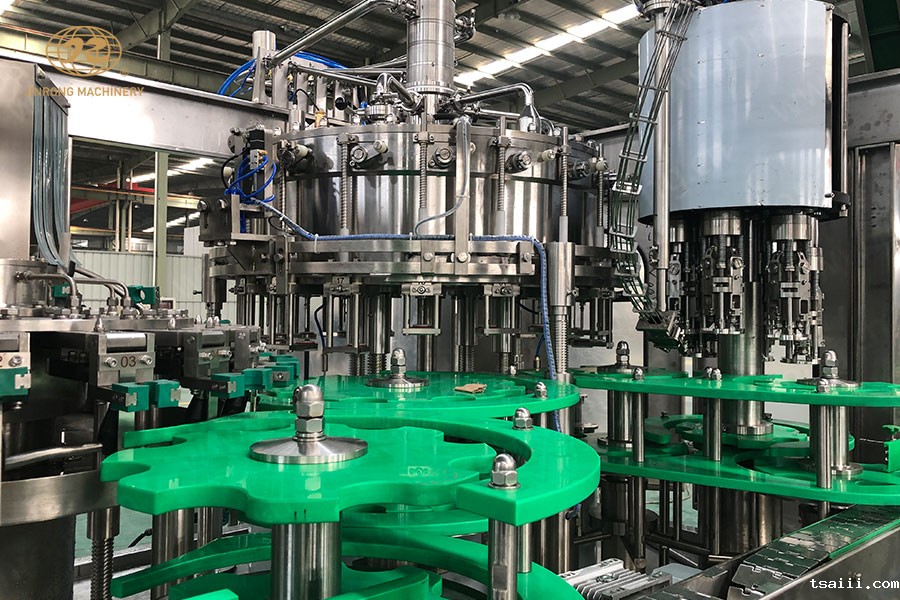 玻璃瓶灌装机灌装部分 玻璃瓶灌装机灌装部分